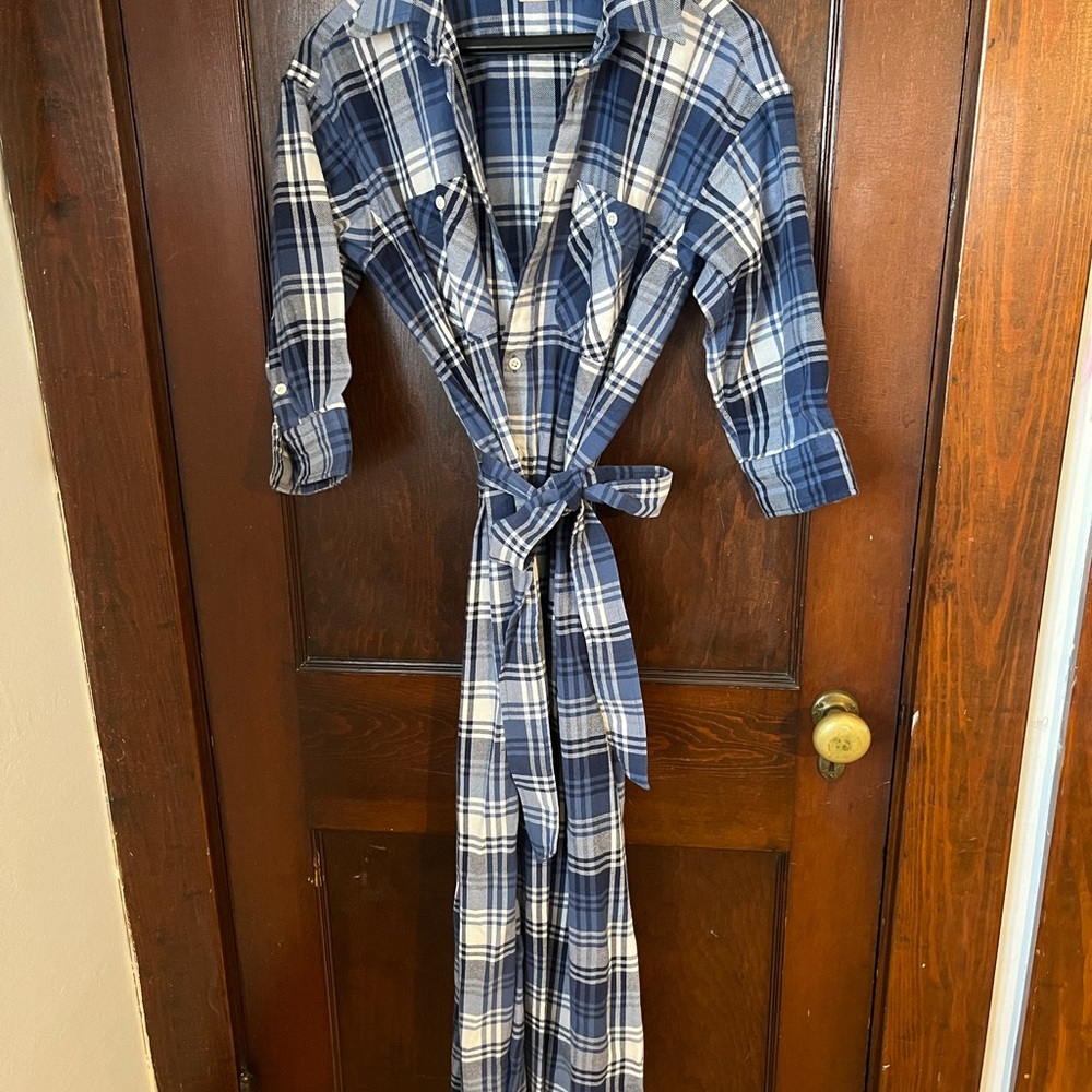 Polo Ralph Lauren Flannel Maxi Dress